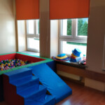 Sala gimnastyczna basen z kulkami